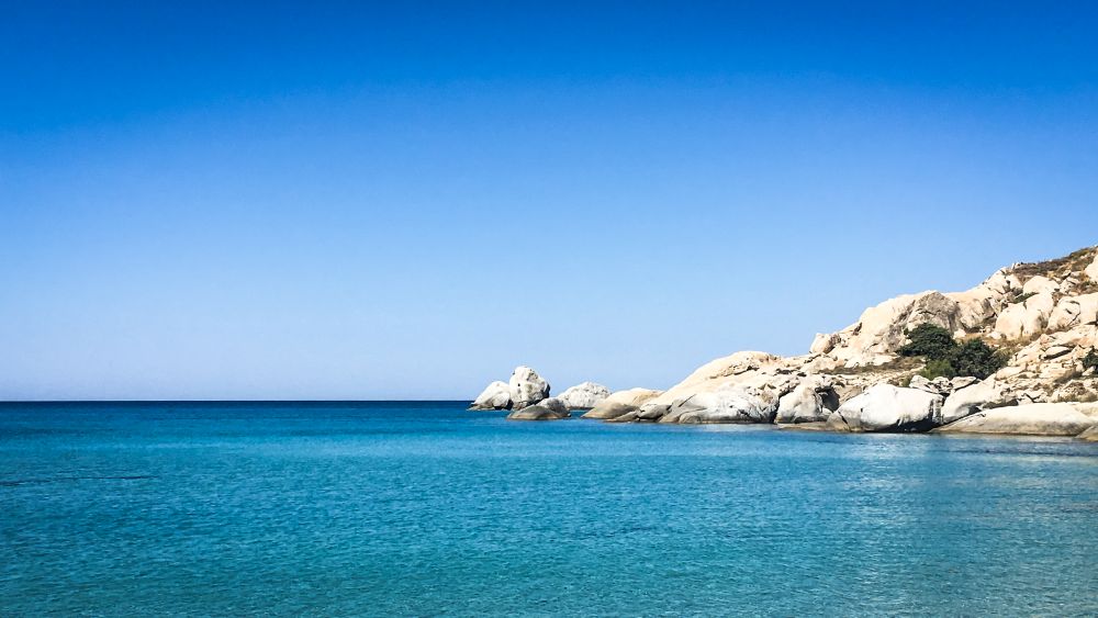 Naxos, eine griechische Insel mit Karibikstränden