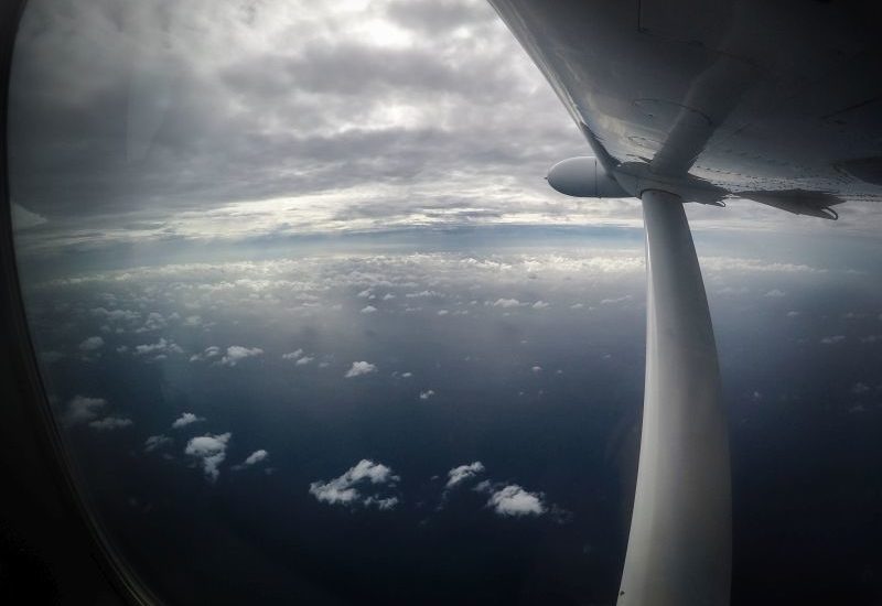 Cuyo auf den Philippinen, Flug mit einer Cessna