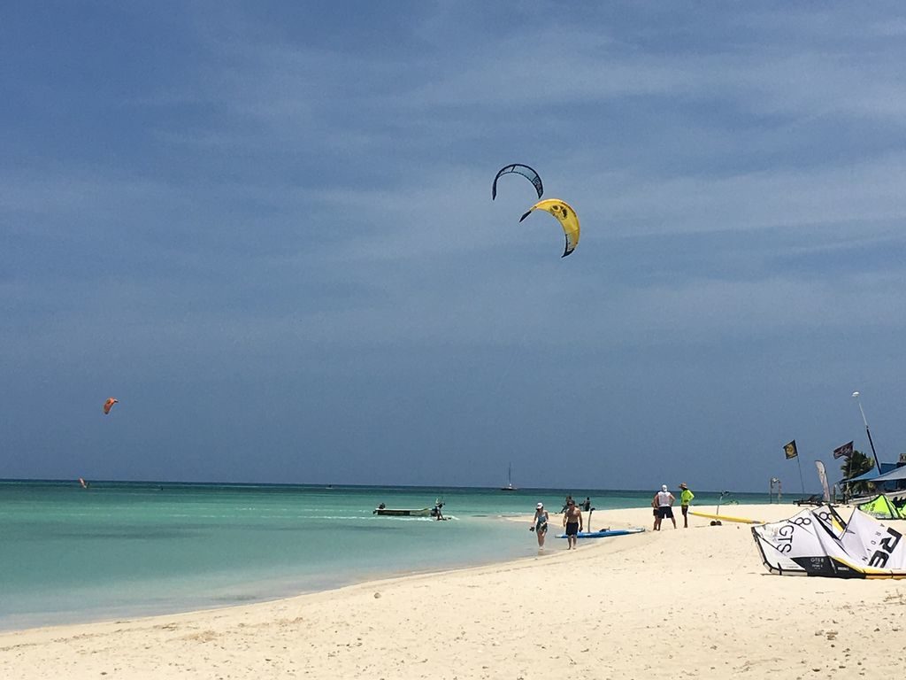 Kitespots auf Aruba