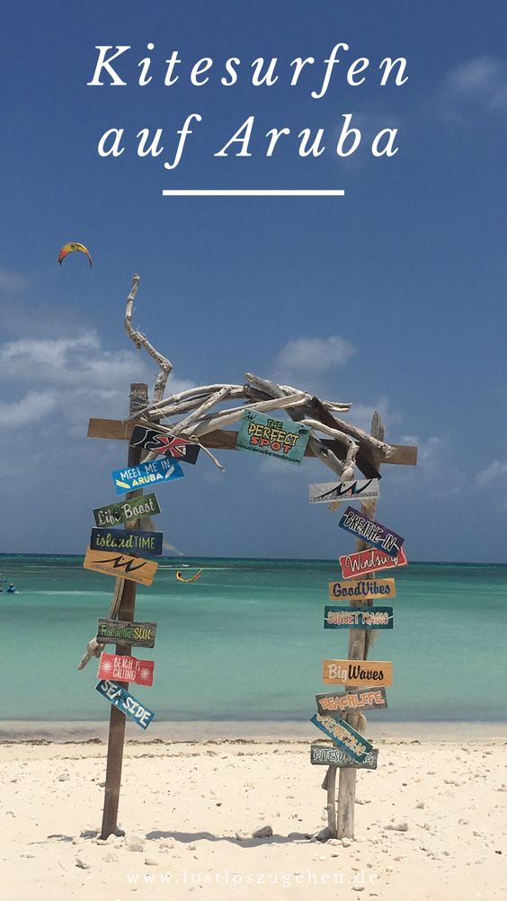Kitesurfen auf Aruba, der richtige Kitespot