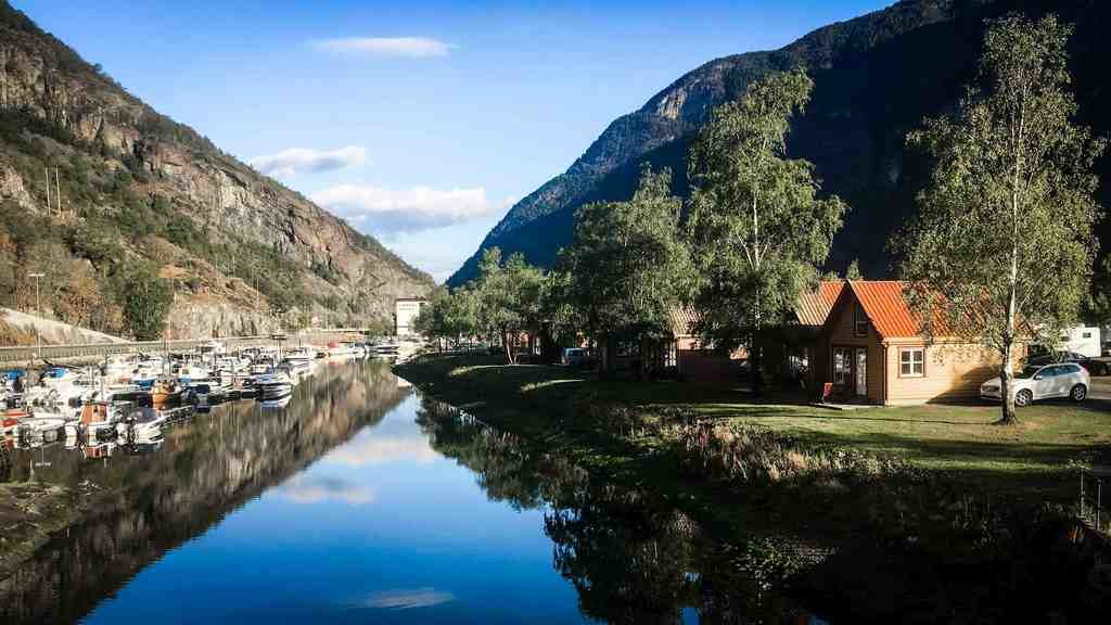 Der Ferien- und Freizeitpark Laerdal, Norwegen