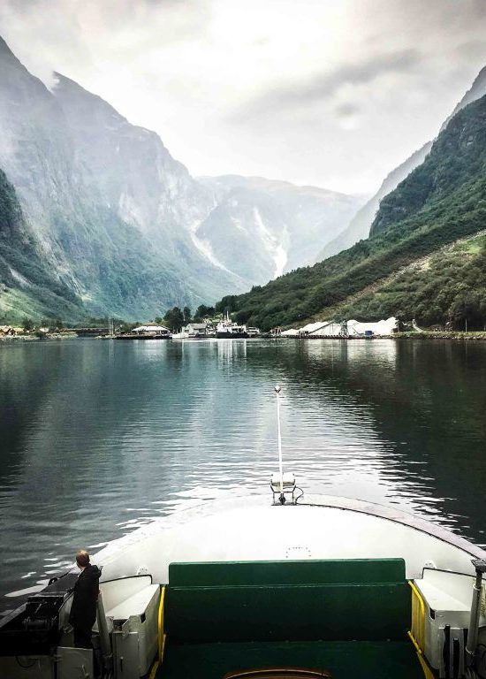 Die weltbekannte Flambahn im Süden Norwegens