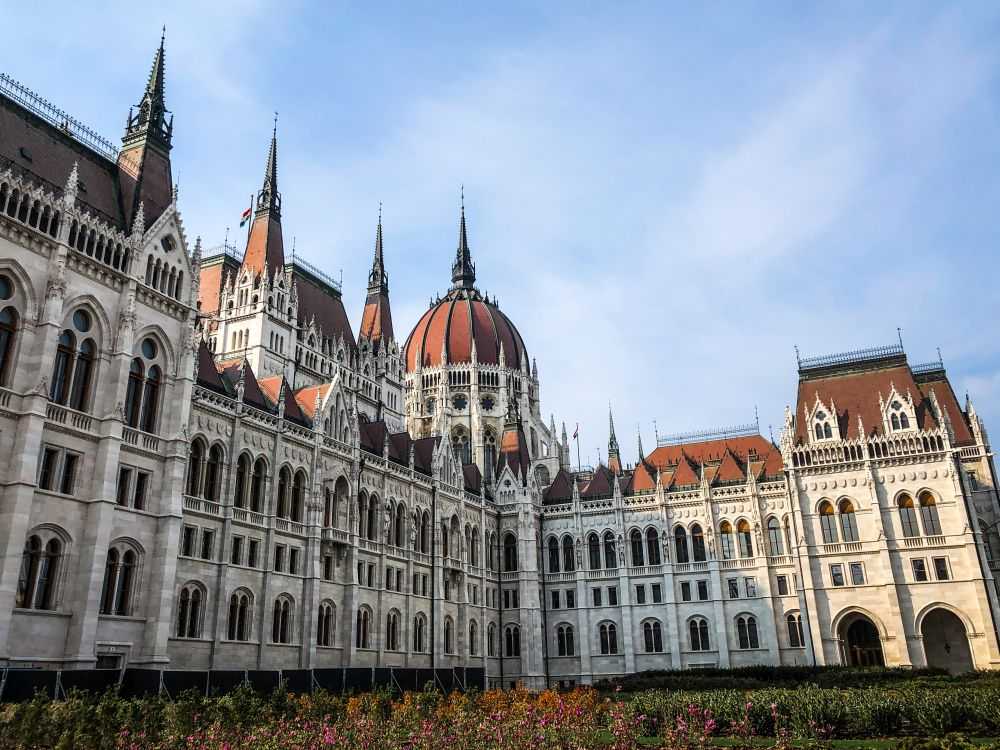 Das ungarische Parlament, eine Städtereise nach Budapest.