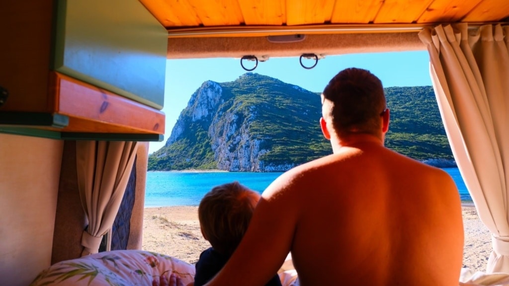 Gastbeitrag Familienurlaub auf 4 Rädern, Spanien Kitesurfen